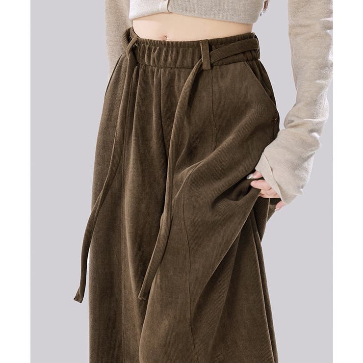 ワイドカーブパンツレディースワイドパンツ | Miniministore | 詳細画像21 