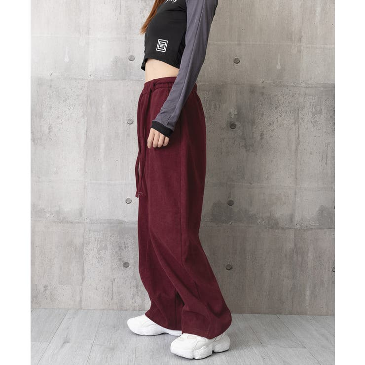 ワイドカーブパンツレディースワイドパンツ | Miniministore | 詳細画像24 