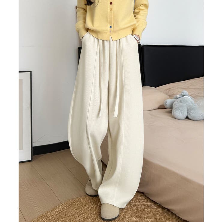 ワイドカーブパンツレディースワイドパンツ | Miniministore | 詳細画像8 