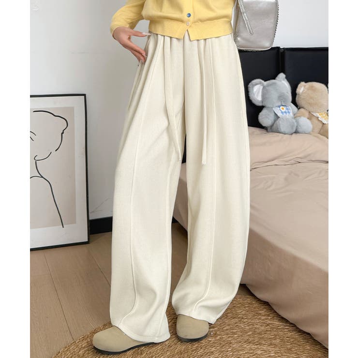 ワイドカーブパンツレディースワイドパンツ | Miniministore | 詳細画像9 