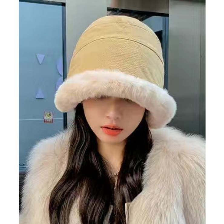 バケットハット レディース ファー帽子冬 | Miniministore | 詳細画像7 