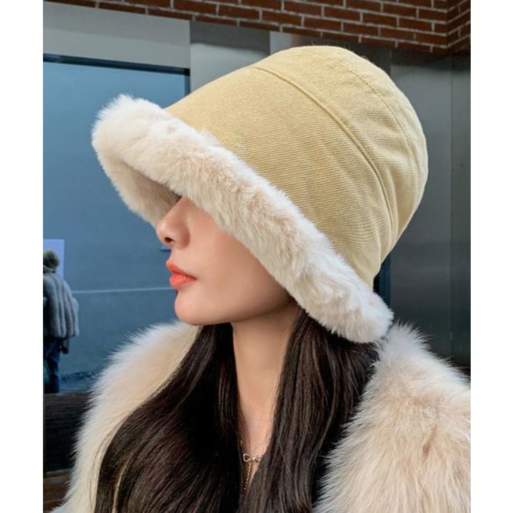 バケットハット レディース ファー帽子冬 | Miniministore | 詳細画像8 