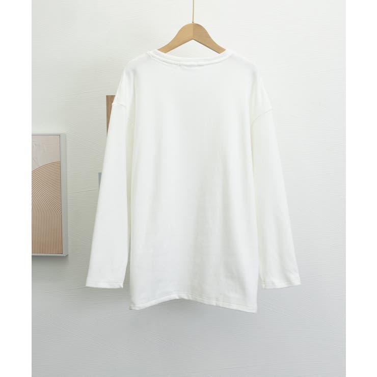 レディースロングtシャツ重ね着カットソー | Miniministore | 詳細画像27 