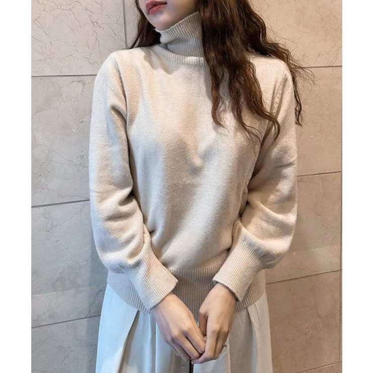 タートルネックニットトップス レディース | Miniministore | 詳細画像6 