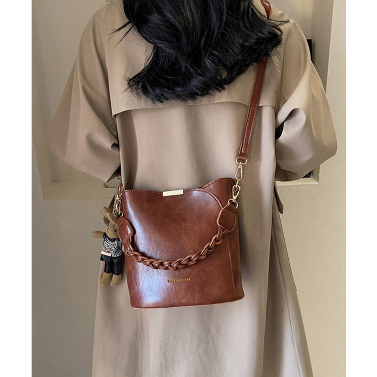 ショルダーバッグロープ編みハンドルバッグ | Miniministore | 詳細画像12 