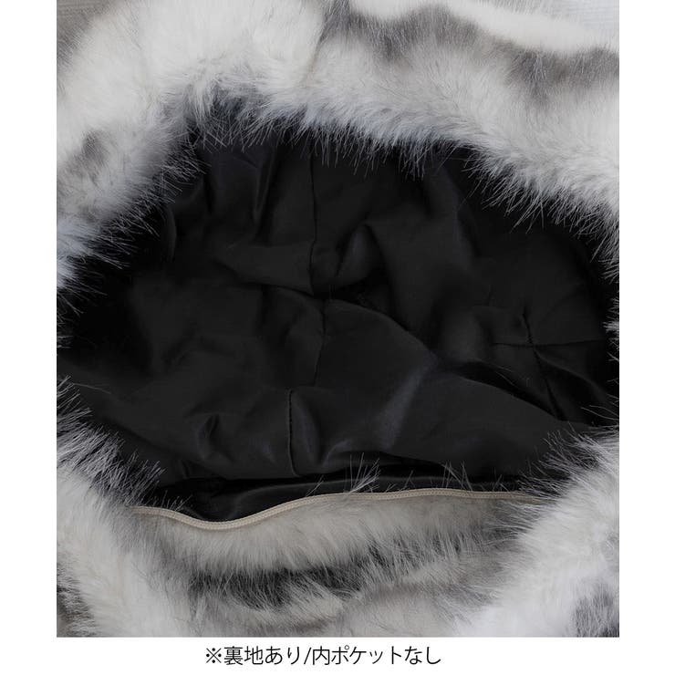 ハーフムーンファーショルダートートバッグ | Miniministore | 詳細画像23 