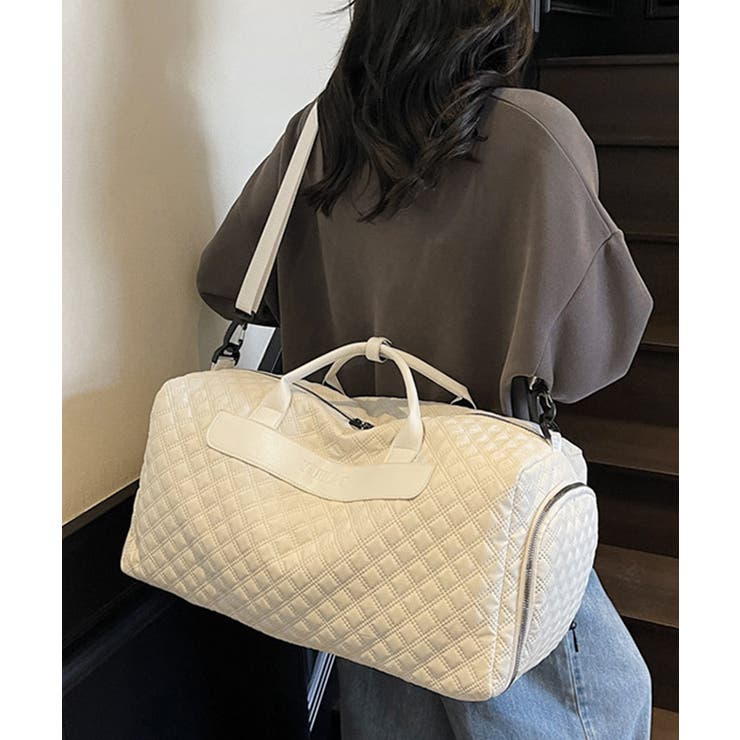 キャリーオンボストンバッグ キルティング | Miniministore | 詳細画像5 