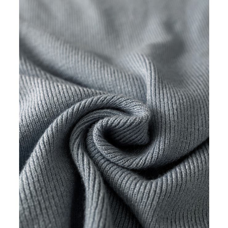 モックネック ニットトップス 五分袖韓国 | Miniministore | 詳細画像21 