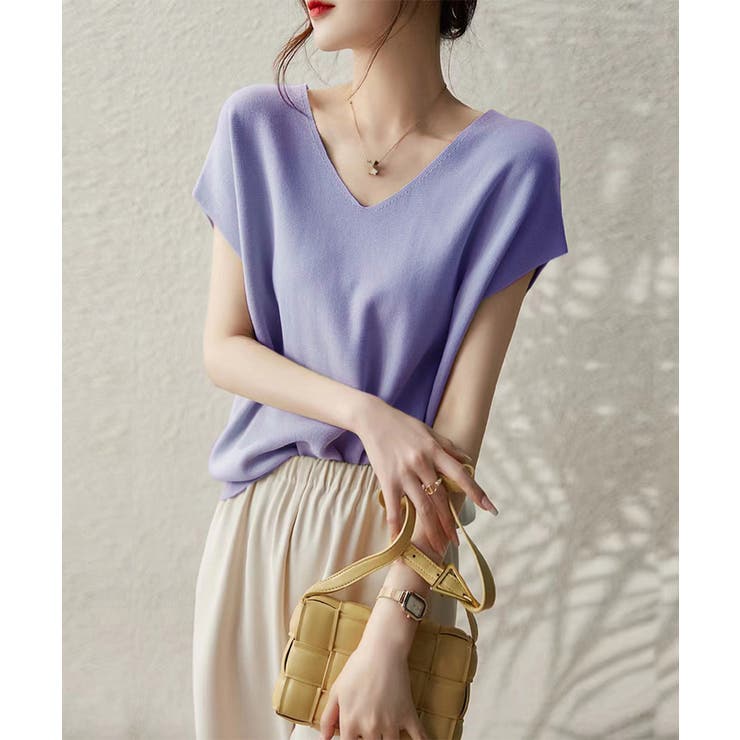 ニットトップス レディース 韓国春秋夏服 | Miniministore | 詳細画像16