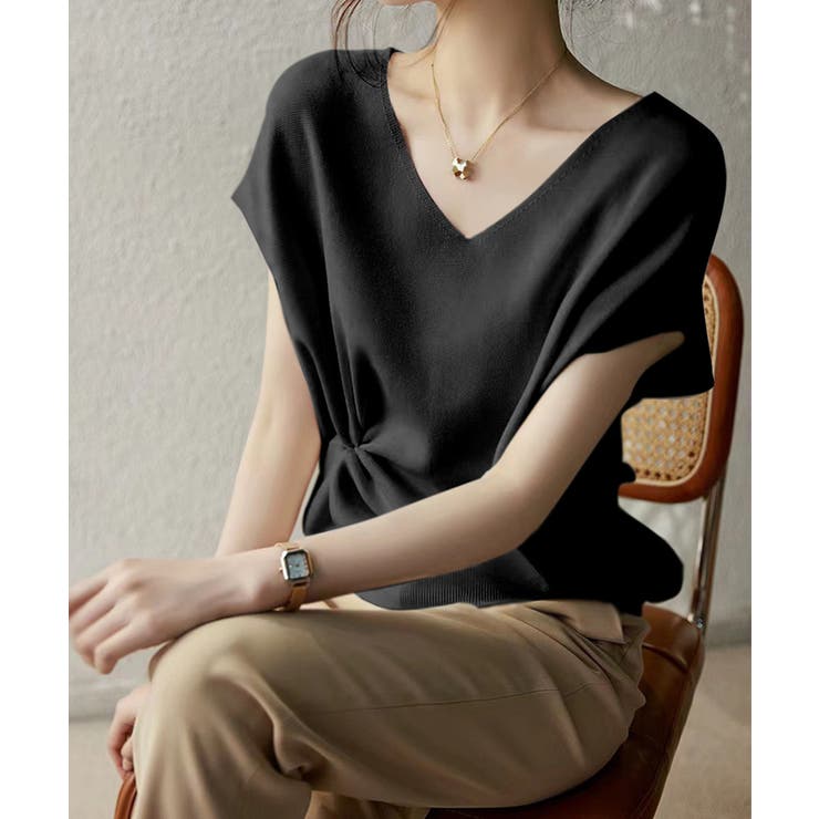 服　春夏秋冬　まとめ売り　セット　韓国ファッション ニットトップス レディース 韓国春秋夏服[品番：II000010844