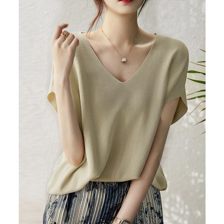 ニットトップス レディース 韓国春秋夏服 | Miniministore | 詳細画像8