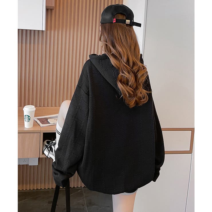 フード付きトレーナー韓国 オーバーサイズ | Miniministore | 詳細画像6 