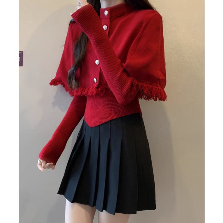 アンサンブルニット 2点セットアップ韓国 | Miniministore | 詳細画像19 