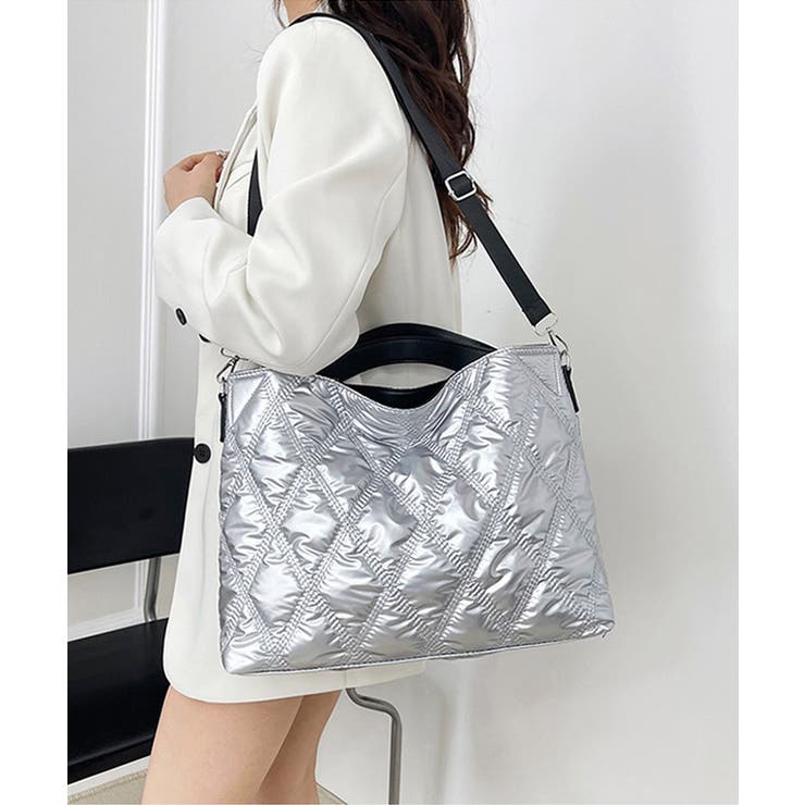 シルバー | レディース 大人可愛い ハンドバッグ | SUNSHINE CLOSET