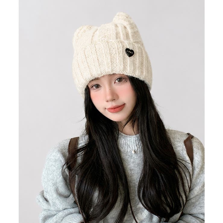 アイボリー | レディース 可愛い ワッチキャップ | SUNSHINE CLOSET