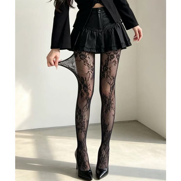 ブラック | セクシー パンティストッキング フェミニン | SUNSHINE CLOSET