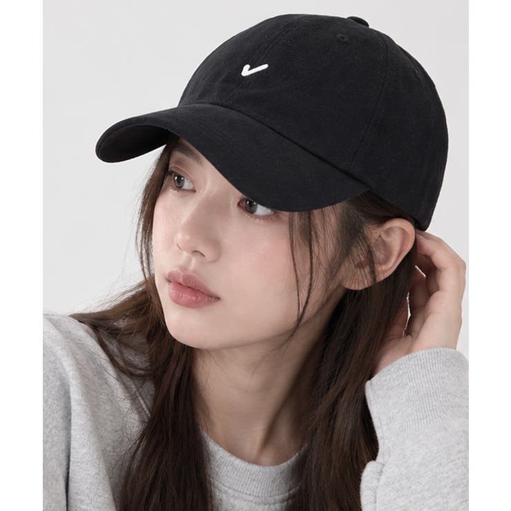 ブラック | 小顔 カーブキャップ 紫外線対策 | SUNSHINE CLOSET