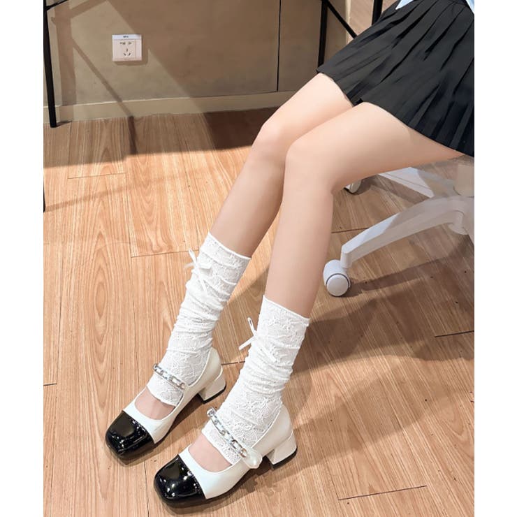 レースアームカバー ルーズレースソックス | Miniministore | 詳細画像4 