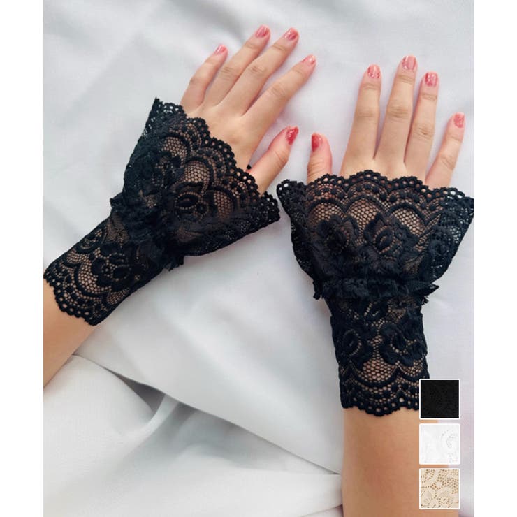 レース 付けカフス レディース 重ね着風 | Miniministore | 詳細画像1 