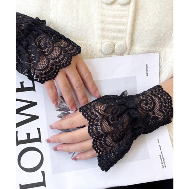 レース 付けカフス レディース 重ね着風 | Miniministore | 詳細画像5 