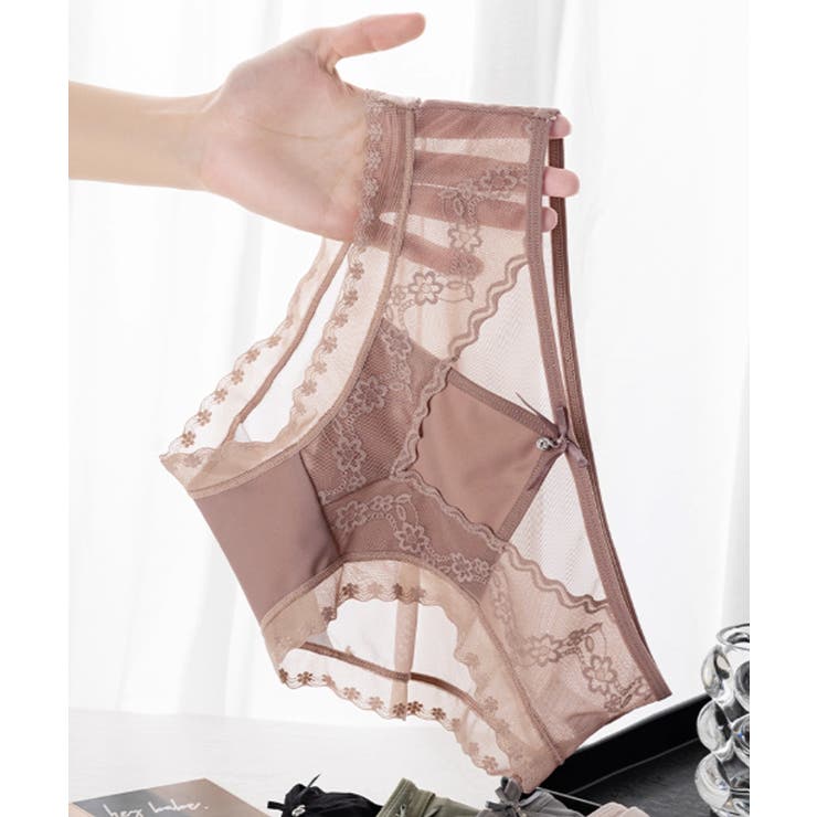 花柄レース ショーツ リボン付き 美尻 | Miniministore | 詳細画像21 