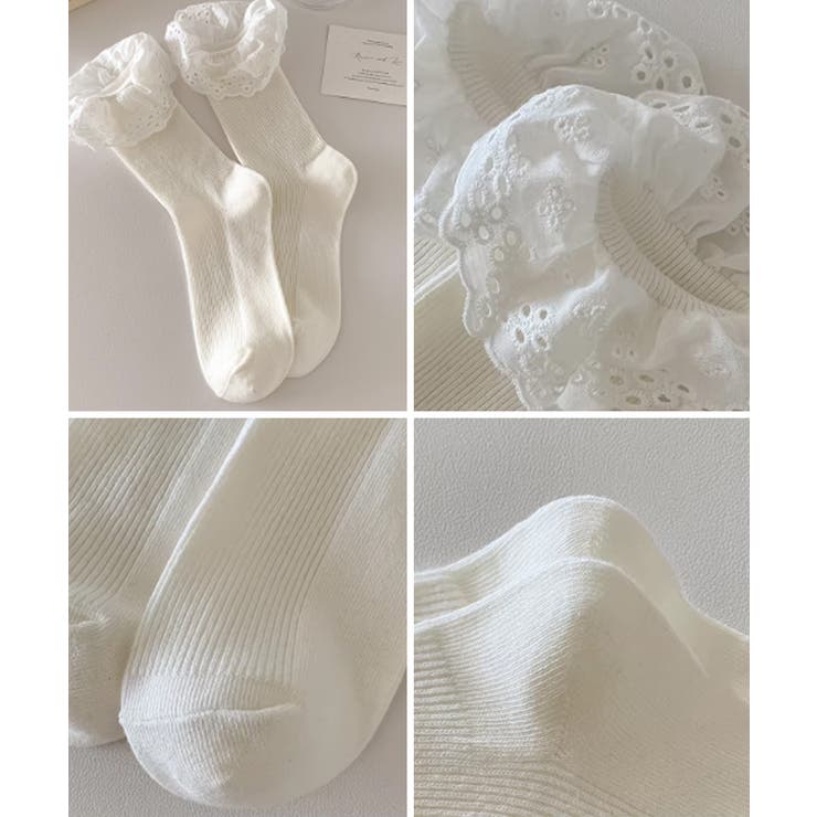 レース付き ソックス レディース 靴下 | Miniministore | 詳細画像16 