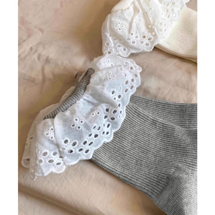 レース付き ソックス レディース 靴下 | Miniministore | 詳細画像17 