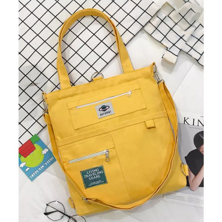 キャンバス トートバッグ 3way 軽量 | Miniministore | 詳細画像10 