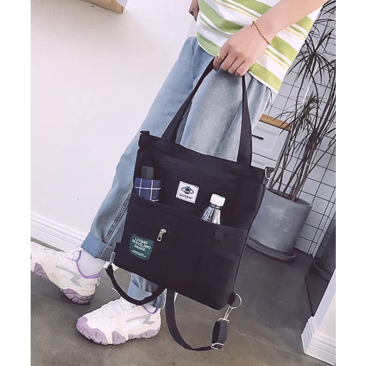 キャンバス トートバッグ 3way 軽量 | Miniministore | 詳細画像5 