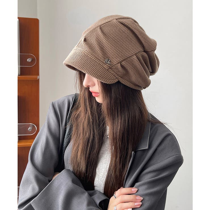 コーデュロイ ツバ付きキャスケット 小顔 | Miniministore | 詳細画像5 