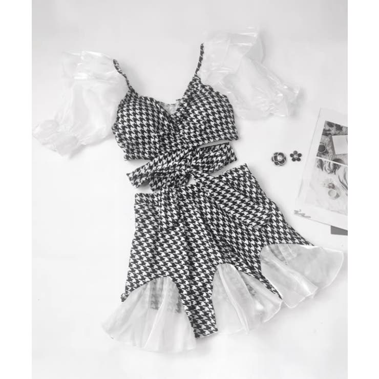 千鳥格子 セパレート水着 レディース夏海 | Miniministore | 詳細画像11 