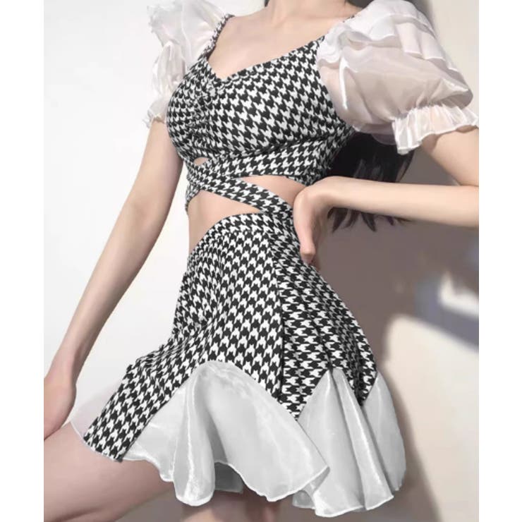 千鳥格子 セパレート水着 レディース夏海 | Miniministore | 詳細画像8 