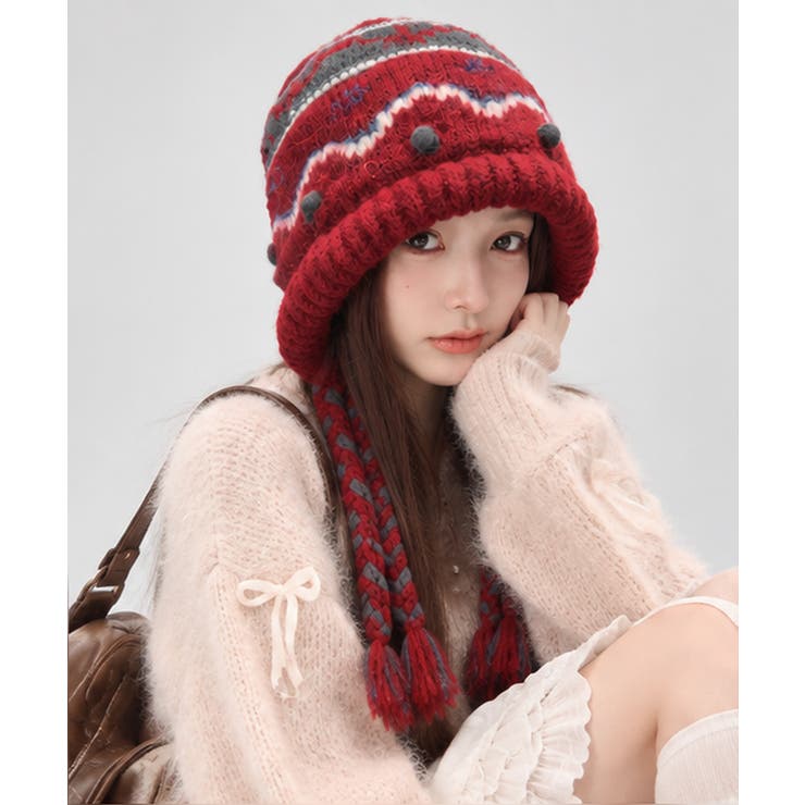 レディース 可愛い ボンネット風[品番：AGCW0009006]｜SUNSHINE CLOSET