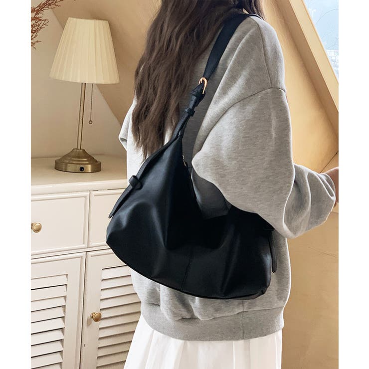 ブラック | ショルダーバッグ 斜めがけ鞄 韓国風 | Miniministore