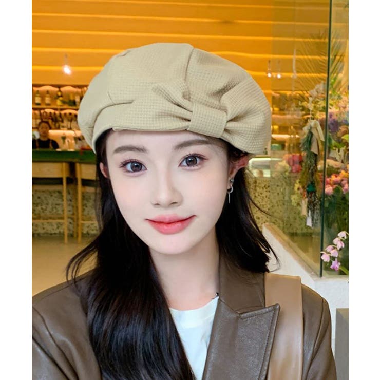 ベレー帽ネイビー☆millinery mino