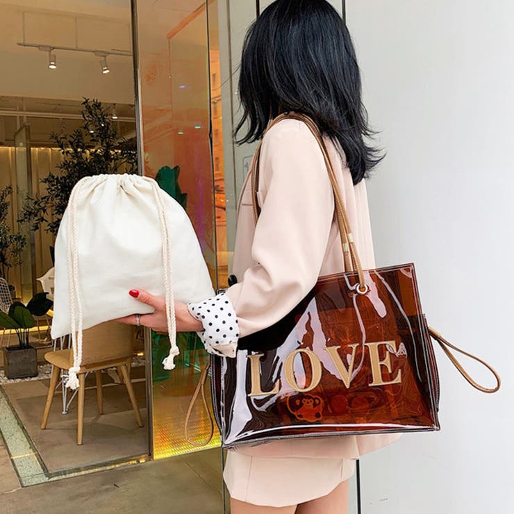 Pvcバッグ 透明 トートバッグ オシャレ 品番 Ii Miniministore ミニミニストア のレディースファッション通販 Shoplist ショップリスト