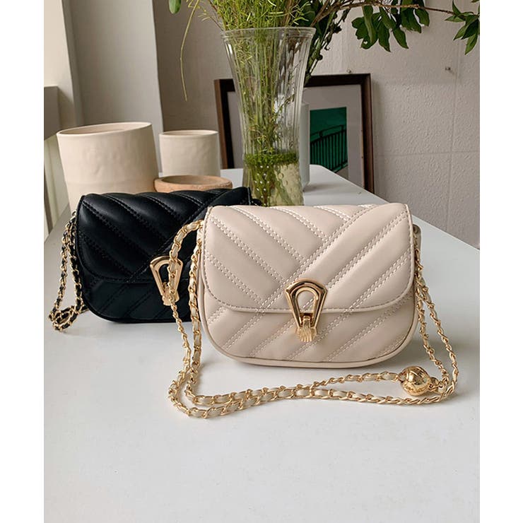 ミニショルダーバッグ キルティング鞄上品 | Miniministore | 詳細画像10 