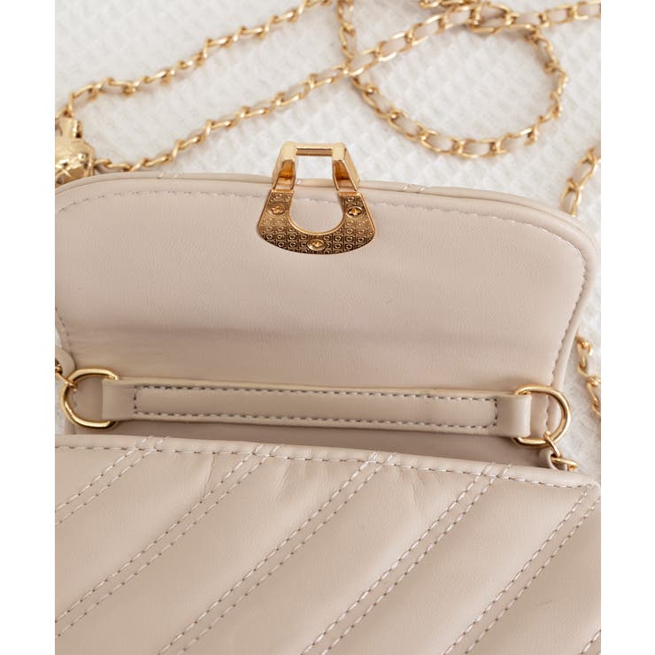 ミニショルダーバッグ キルティング鞄上品 | Miniministore | 詳細画像16 