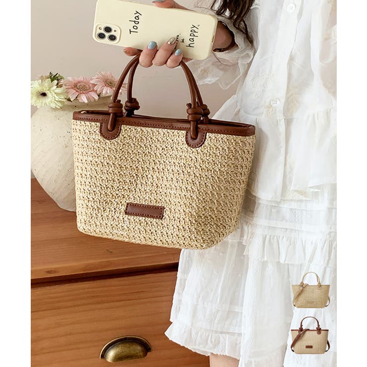 ミニカゴバッグ ショルダーバッグ ミニ鞄 | Miniministore | 詳細画像1 