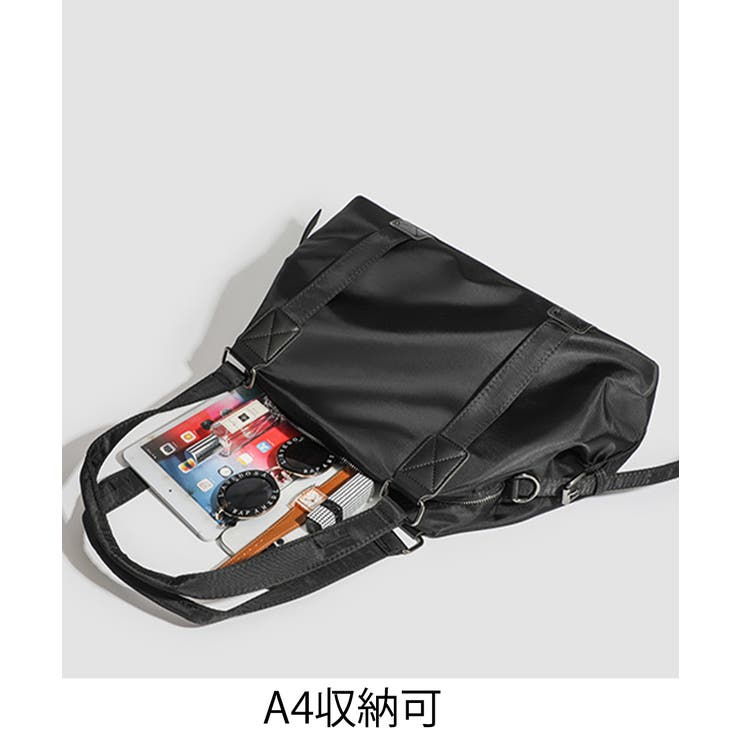 大容量トートバッグA4通勤通学斜め掛け鞄 | Miniministore | 詳細画像9 