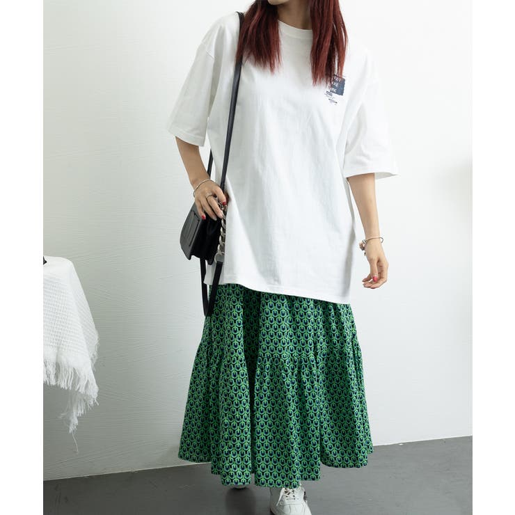 Tシャツ英文字 ロゴプリント半袖Tシャツ | Miniministore | 詳細画像5 