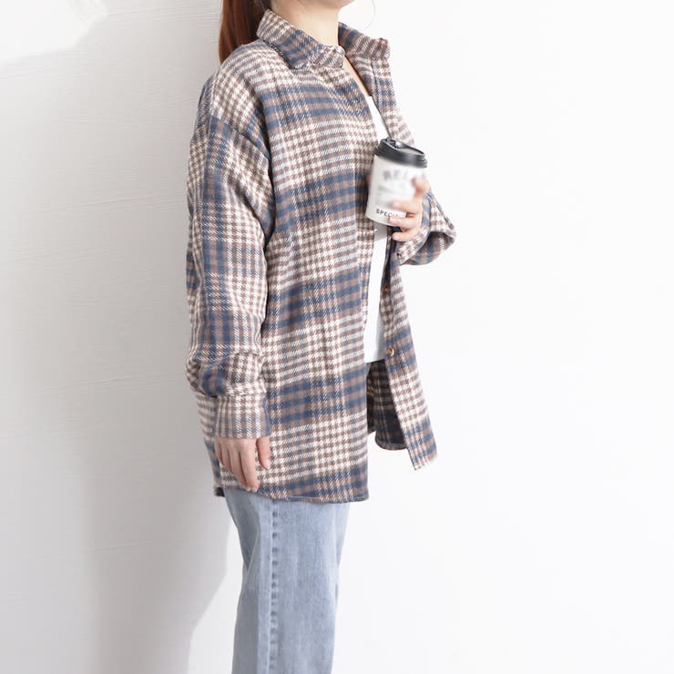 mii　Naptime チェック柄ネルシャツ INDIVIDUALIZED SHIRTS 】チェック柄ネルシャツ M - メルカリ
