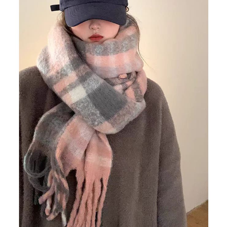 ボリュームマフラー大判 ふわふわマフラー | Miniministore | 詳細画像8 