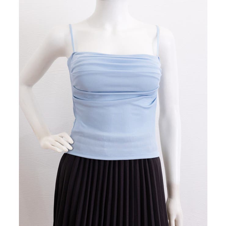カップ付きキャミソール インナーギャザー | Miniministore | 詳細画像14 