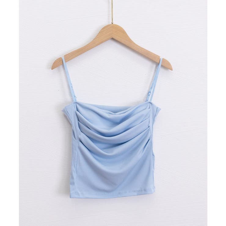 カップ付きキャミソール インナーギャザー | Miniministore | 詳細画像17 