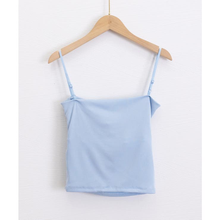 カップ付きキャミソール インナーギャザー | Miniministore | 詳細画像18 