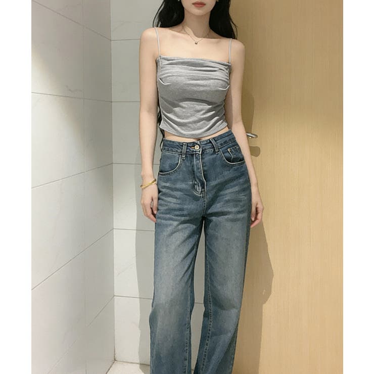 カップ付きキャミソール インナーギャザー | Miniministore | 詳細画像8 