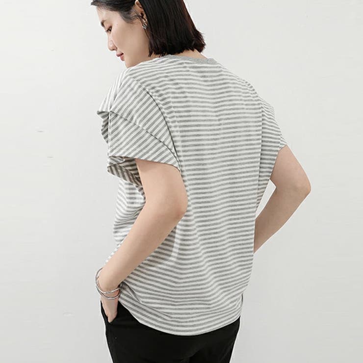 ショルダータックTシャツ レディース半袖 | Miniministore | 詳細画像13 