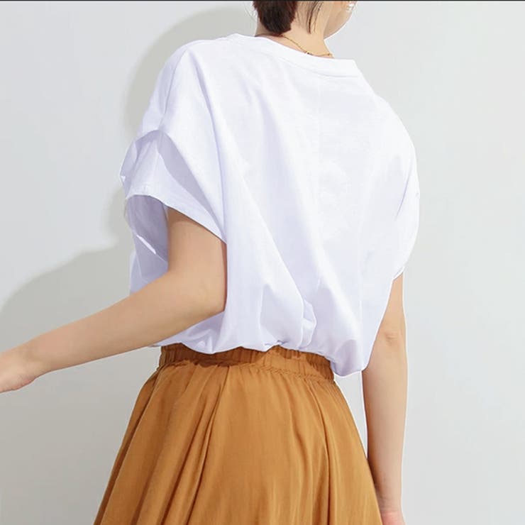 ショルダータックTシャツ レディース半袖 | Miniministore | 詳細画像8 