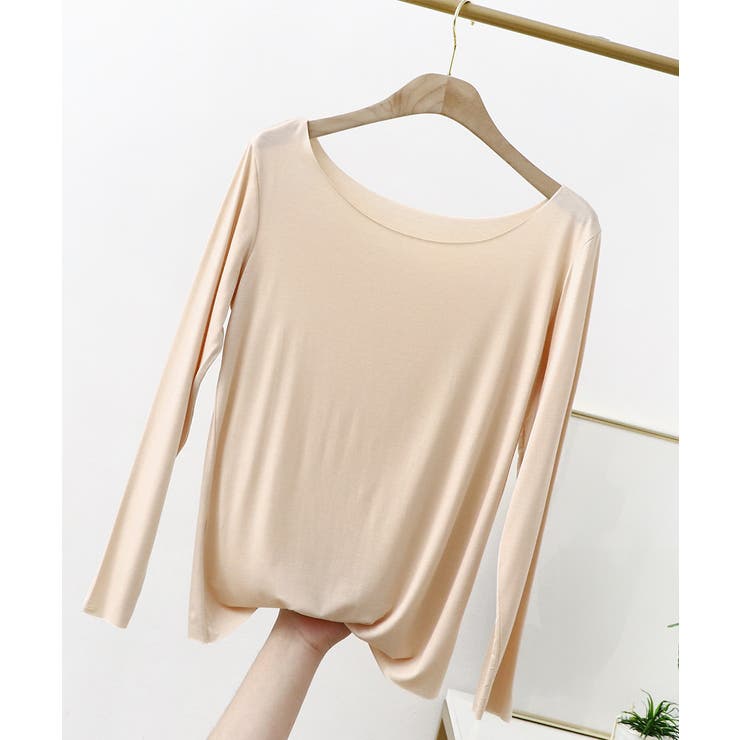 レディースインナー長袖 タイトカットソー | Miniministore | 詳細画像16 